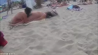 Krótkowzroczny zgina się dojrzałe mamuski z rakiem.